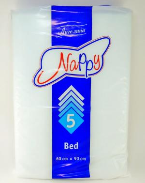 Простыни Ангелина NAPPY гигиенические, 60 х 60 см, 5 шт