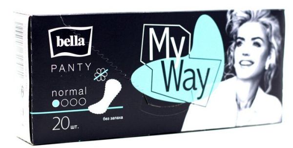 Прокладки Белла Panty My Way Sensitive ежедневные 20шт фотография