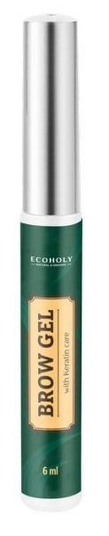 Ecoholy гель для бровей с кератином 6мл фотография