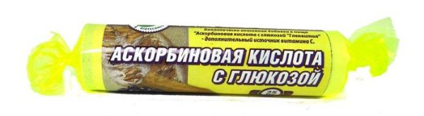 Изображение товара Аскорбиновая кислота гленвитол №10табл дыня-черника Аскорбиновая кислота гленвитол №10табл дыня-черника фотография